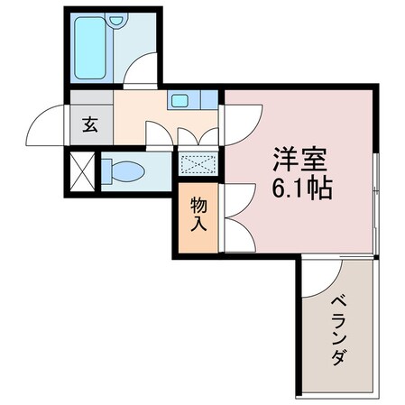 サンライズ豊坂の物件間取画像